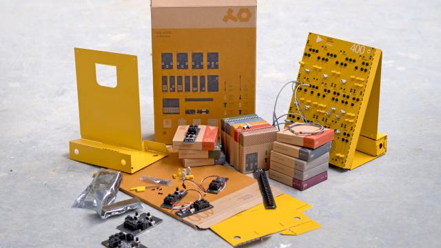 You Can Build These Analogue Synthesizers Like Nintendo’s Cardboard Labo Toys