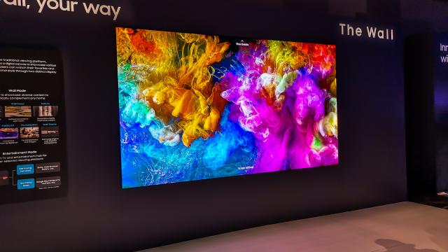 Remember Samsung’s Massive Wall TV? Now There’s A Bigger One