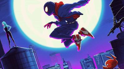 This Gorgeous Spider-Man: Into The Spider-Verse Poster Has Multiple Dimensions Of Its Own