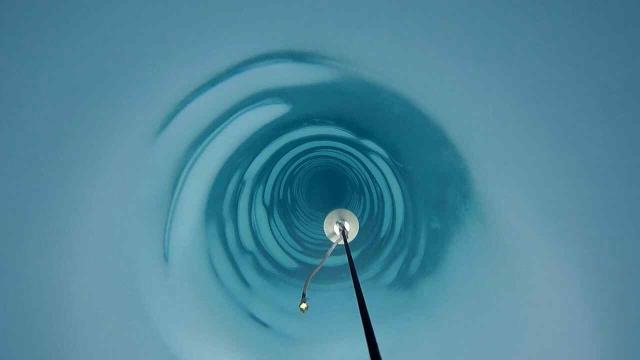 Record-Setting Ice Hole Drilled In Antarctica