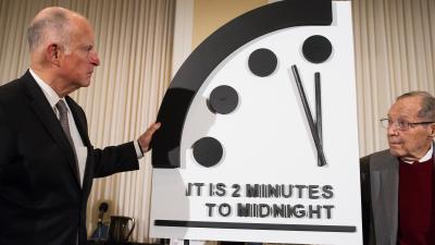 The Doomsday Clock Is Just Two Minutes From Midnight, Again 