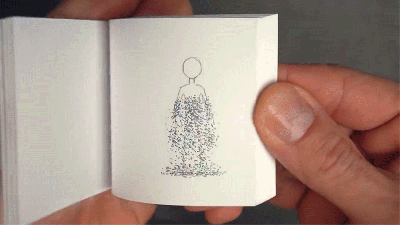 How To Draw Your Own Thanos Snap Disintegration Flipbook Animation