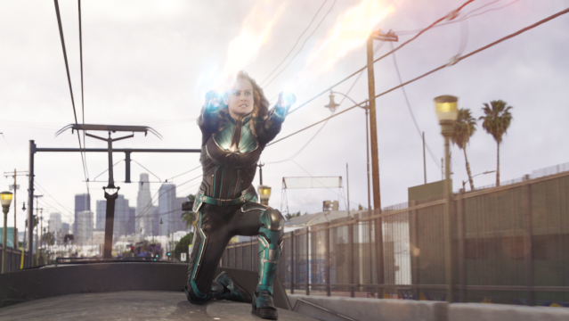 Here’s Some Sweet Captain Marvel Action Scene Footage, Courtesy Of Brie Larson Herself