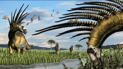 Newly Discovered Spiked Dinosaurs From South America Look Like Creatures From ‘No Man’s Sky’