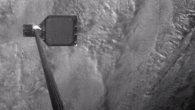 Space Harpoon Successfully Snatches Floating Hunk Of Space Junk