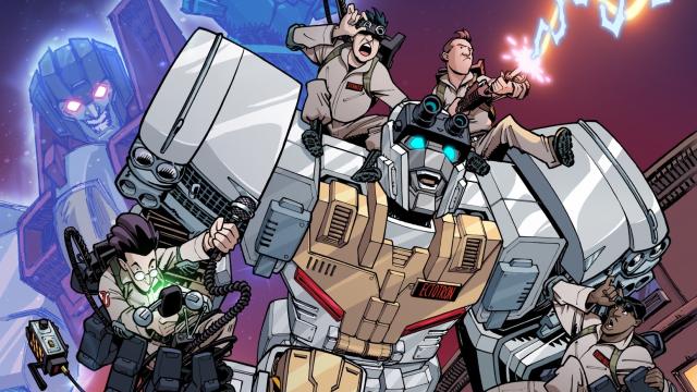 Exclusive: The Ghostbusters Are Teaming Up With The Transformers To Save The World