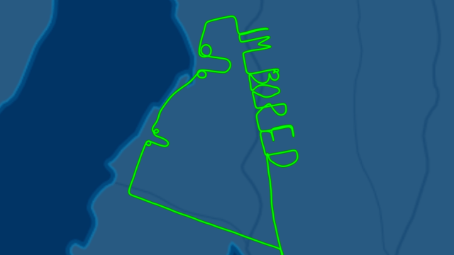 Bored Pilot Writes ‘I’m Bored’ And Draws Two Dicks In The Sky