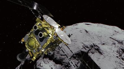 Japanese Spacecraft Hayabusa2 Touches Down On Asteroid Ryugu
