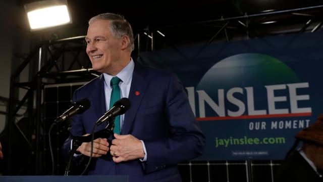 Days After Announcing Presidential Bid, Jay Inslee Stresses The ‘Enormous Costs’ Of Climate Change