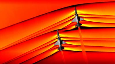 NASA Captures First-Ever Images Of Intersecting Shockwaves From Two Supersonic Jets