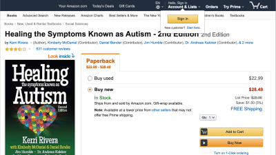 Amazon Pulls Books Peddling Toxic “Autism Cures”