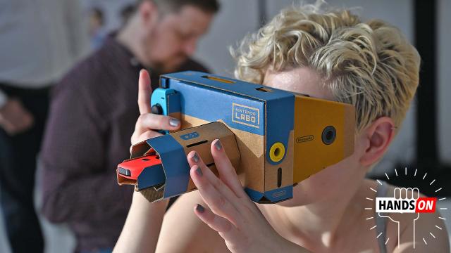 Nintendo’s Labo VR Kit Is Its Wildest Cardboard Adventure Yet