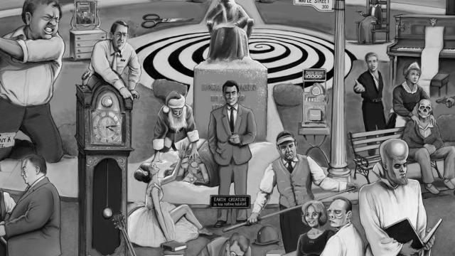Can You Pick Out All The References In This Mega Twilight Zone Poster?