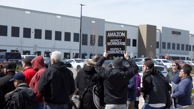 Labour Coalition Demands Amazon Reinstate Fired Employee Who Fought For Unionization