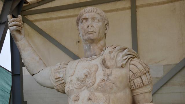 Stunning 10-Foot Statue Of Roman Emperor Found Under Ancient Fountain In Turkey