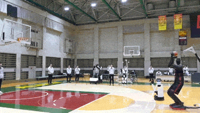 Watch A Deeply Weird Video Of Toyota’s Basketball Robot Sinking A Three-Pointer