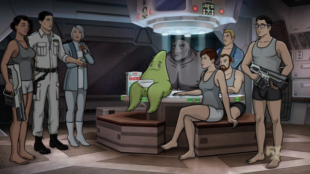 The First Look At Archer: 1999 Promises Cheeky Action In Outer Space