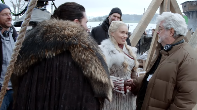 George Lucas Helped Direct A Scene Of The Game Of Thrones Premiere