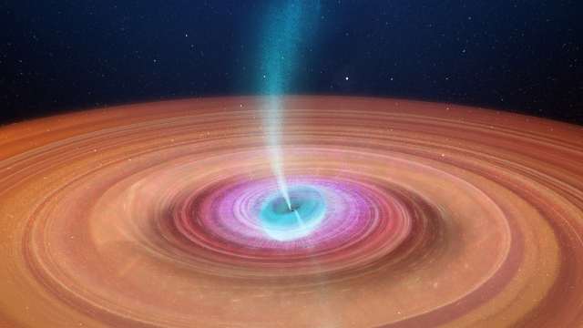 Astronomers Make Movie Of Black Hole Spinning Like A Top