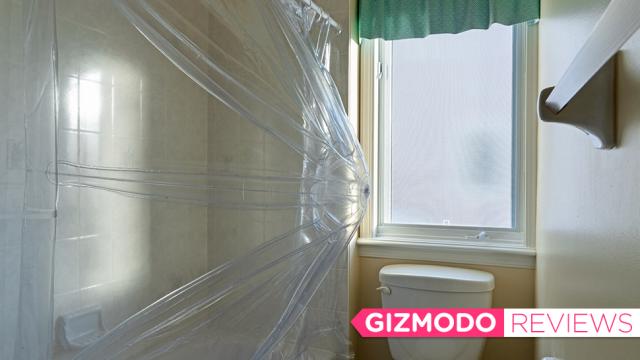 This Inflatable Curtain Turned A Bath Tub Into The Most Spacious Shower In My Home