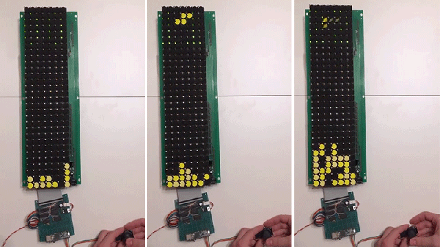 Tetris Played On An Old School Display Produces The Most Satisfying Sounds