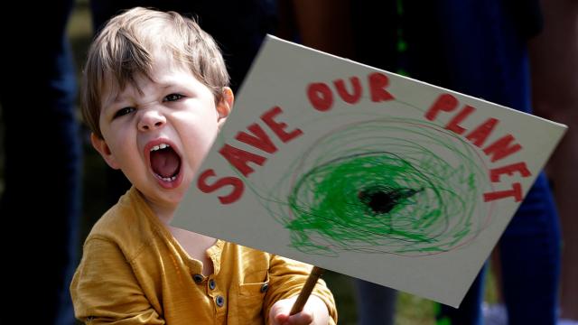 Kids Strike Around The World To Raise The Alarm On Climate Change