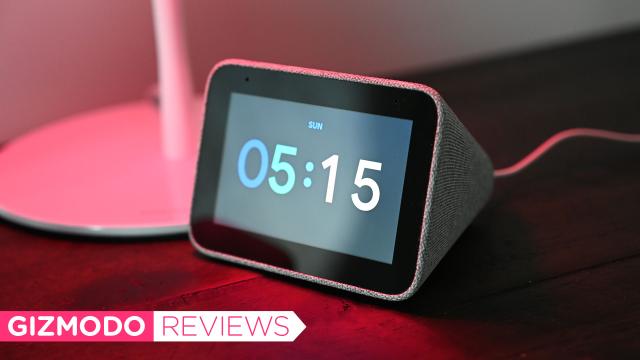 Lenovo’s Smart Clock Makes Snoozing Alarms Fun Again