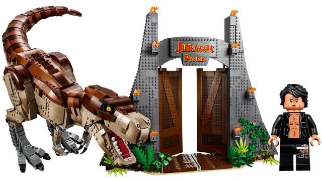 A Bare Chested Jeff Goldblum Is The Only Reason You Need To Grab This Epic Lego Jurassic Park Set