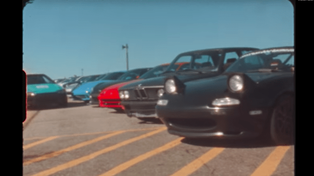 Someone Filmed A Modern Car Race With A 1968 Video Camera And The Results Are Amazing