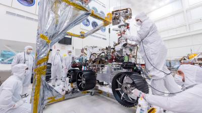 NASA Put Wheels On Its Mars 2020 Rover And Holy Crap This Is Actually Happening