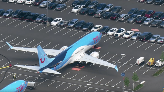Boeing Has So Many Grounded 737 Max Planes Waiting To Be Fixed They’re Parking Them In The Employee Parking Lot