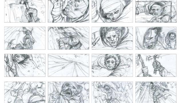 Exclusive: Watch Game Of Thrones’ Ice Wall Climb Come To Life In Storyboard Form