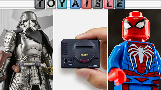 Not Even Samurai Captain Phasma And A Lego PS4 Spider-Man Can Compete With This Tiny Sega Genesis
