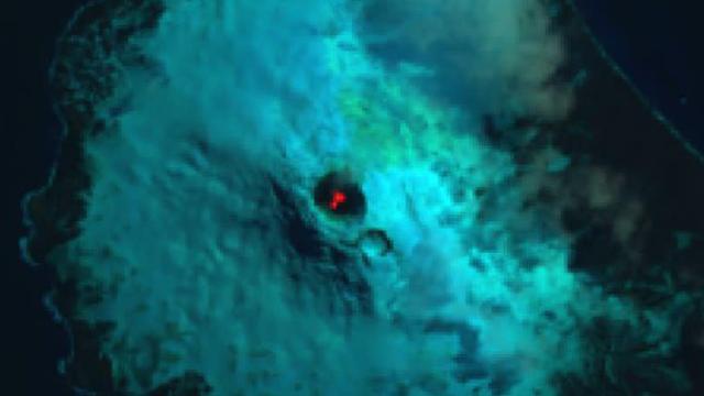 Extremely Rare Lava Lake Discovered On Remote British Island