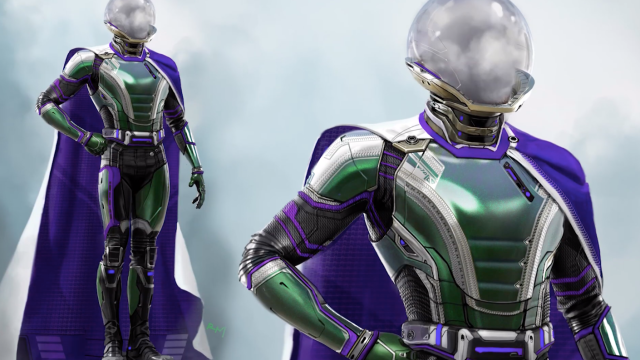 Spider-Man: Far From Home’s Mysterio Concept Art Is Even Weirder Than The Real Thing