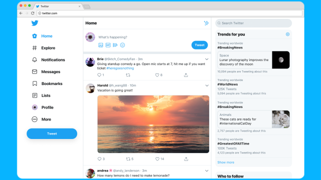 Twitter Finally Redesigned Its Website, Said No One