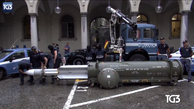 Italian Police Seize Air-to-Air Missile, Dozens Of Firearms In Raids On Neo-Nazis