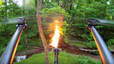 The Flame-Throwing Drone Attachment Of Your Nightmares Is Real (And For Sale)