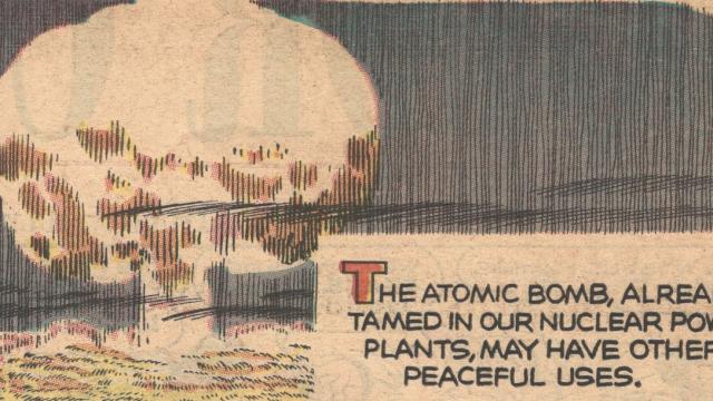 This 1960s Comic Strip Claimed Nuclear Explosions Were The Future Of Road Construction