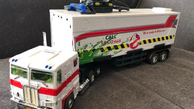 This Optimus Prime Ghostbusters Toy Is Too Much Fun