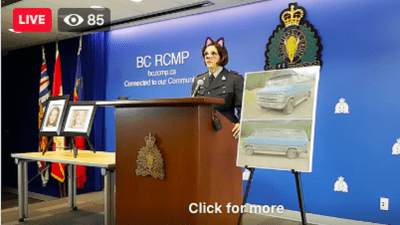 RCMP Apologizes After Streaming Press Conference On Double Slaying With Cat Filter Activated