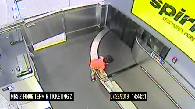 Harrowing Video Shows 2-Year-Old’s Wild Ride On An Airport Baggage Conveyor Belt