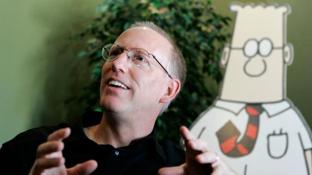 Dilbert Creator Scott Adams Uses Mass Shooting To Promote His App