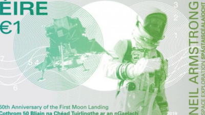 Irish Stamps Celebrate 50th Anniversary of Apollo 11 Landing on Ireland
