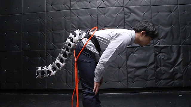 A Wearable Robotic Tail Turns Anyone Into A Furry With Improved Balance