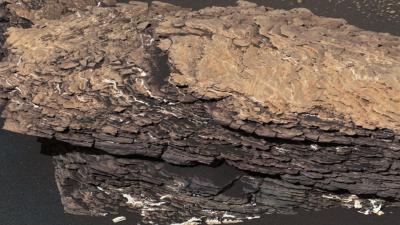 NASA’s Curiosity Rover Stumbles Upon A Strangely Complicated Martian Rock