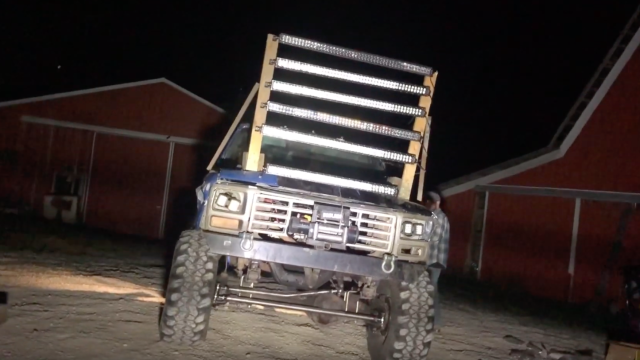 This Might Be Too Many Light Bars