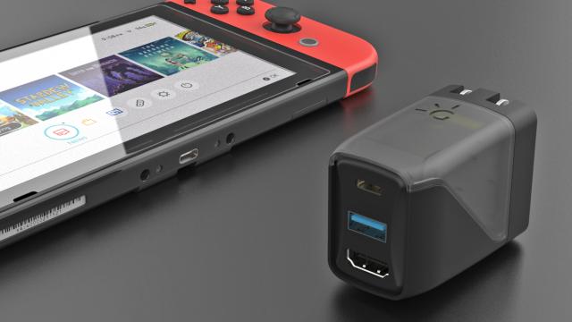 This Unassuming Charger Will Power A Switch, Connect It To A TV And Charge Other Stuff Too