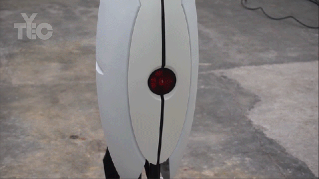This Life-Size Dart-Blasting Turret From Portal Will Protect Your Cake