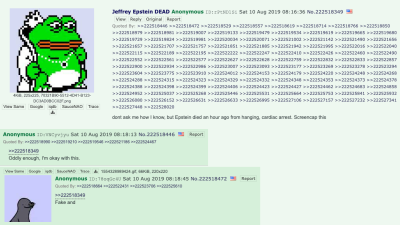 Someone Posted Details About Jeffrey Epstein’s Death On 4Chan Before It Became Public